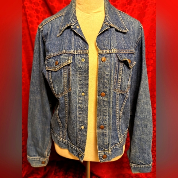 Vintage Montgomery Ward jean jacket men's size small